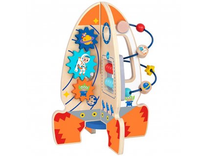 TOOKY TOY Activity board Raketa