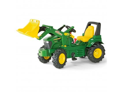 Šlapací traktor John Deere s nafukovacími koly Rolly Toys 3-8 let