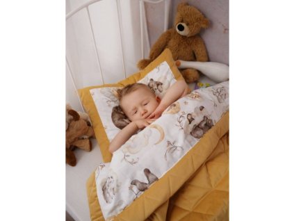 bedding sets mustard bears dreams