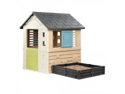 smoby life domek ogrodowy z piaskownica