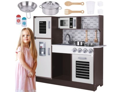 tooky toy kuchnia drewniana nowoczesna akcesoria