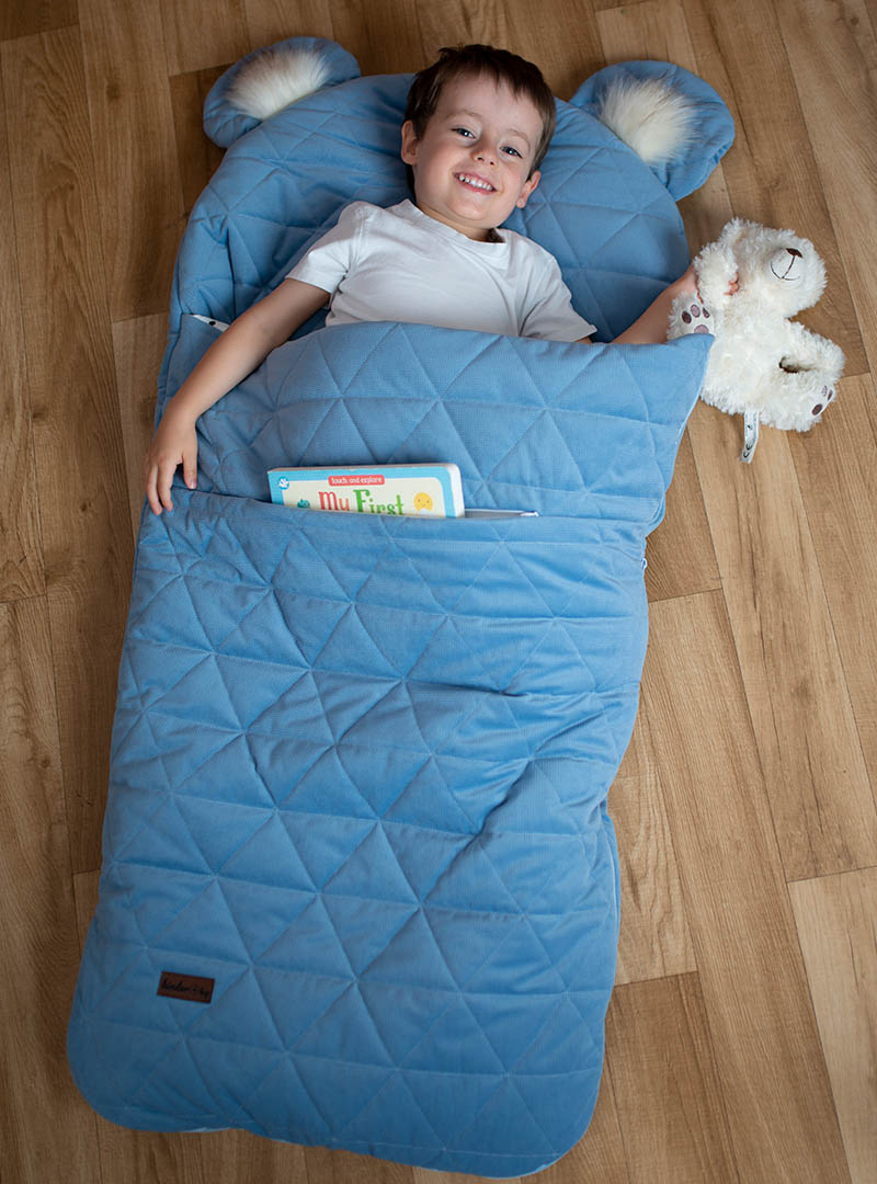 Kinder Hop Spací pytel Dream Catcher Triangles Jeans Velikost: 120x60