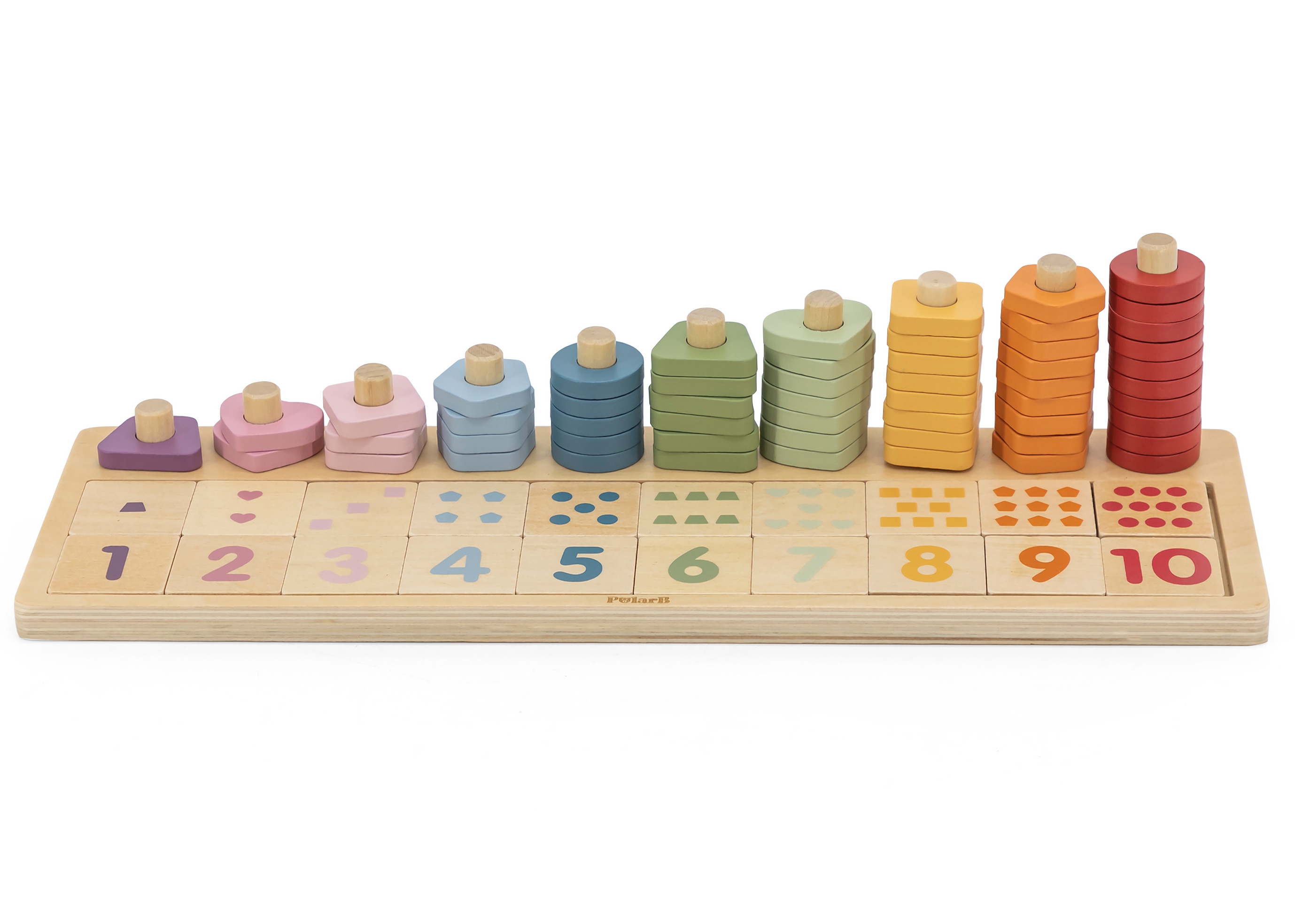 Viga Toys Dřevěné Montessori počítadlo VIGA PolarB