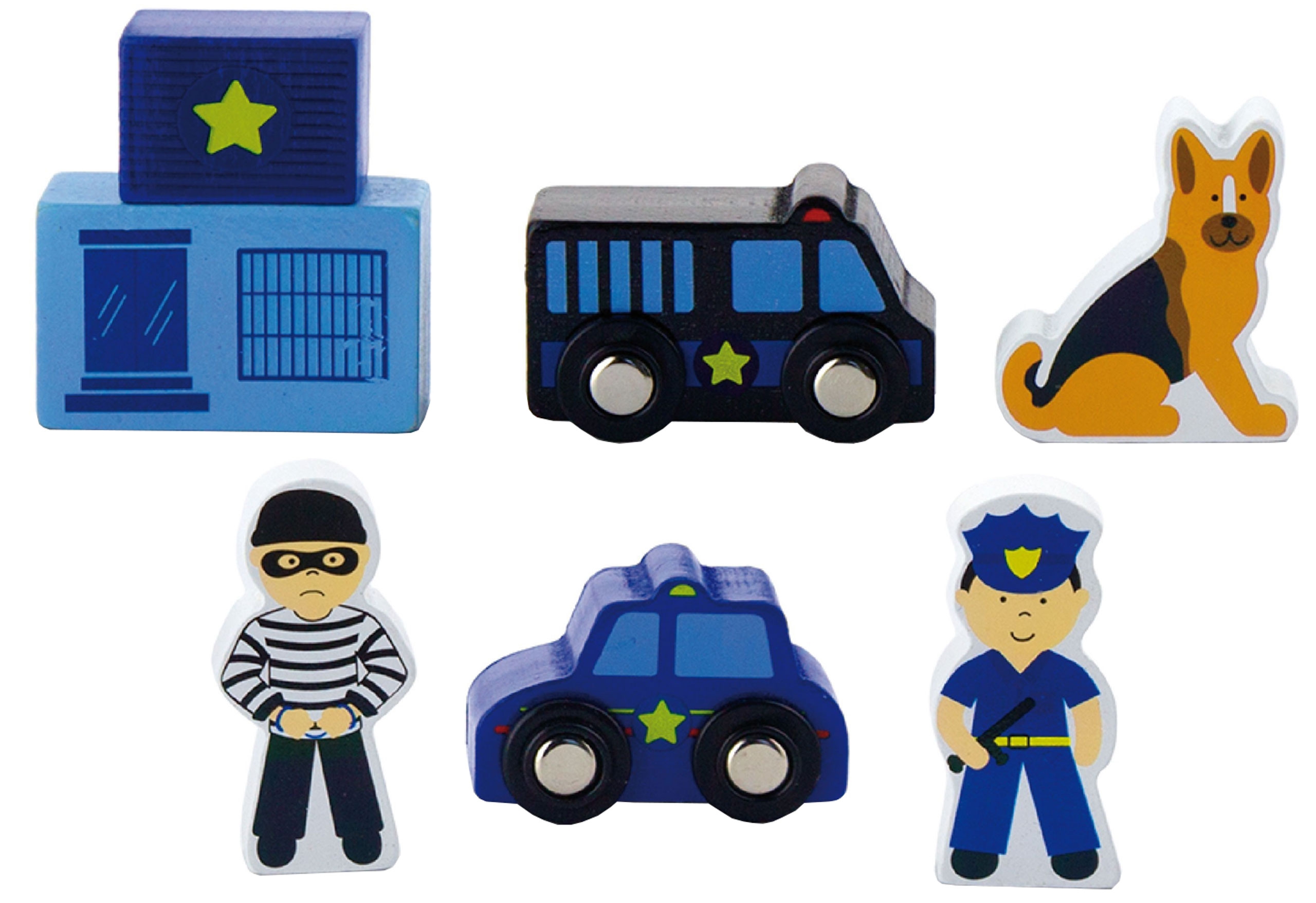 Viga Toys Postavička Viga - Policie