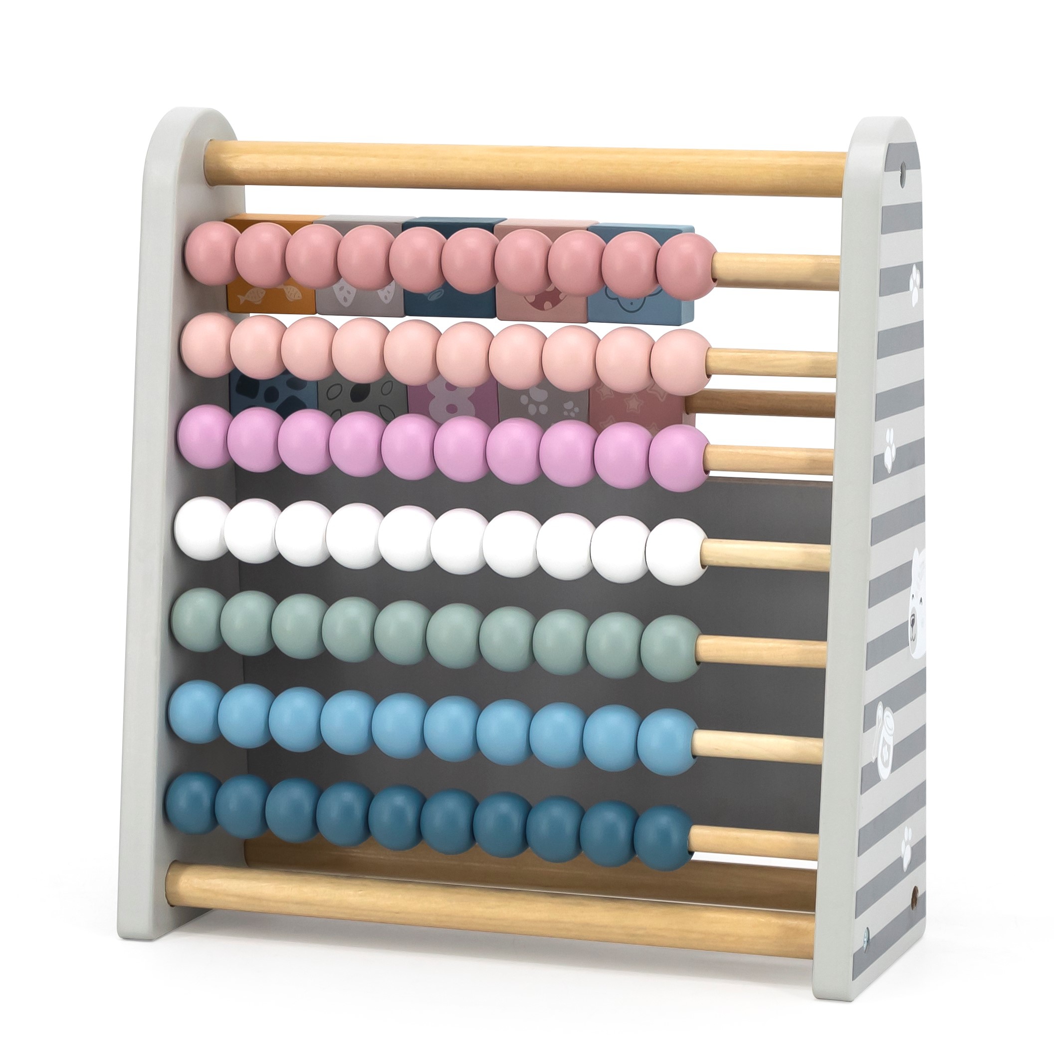 Viga Toys Oboustranná tabule Viga PolarB s Abacus 3v1