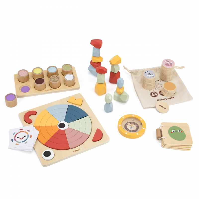 Viga Toys VIGA Sada vzdělávacích hraček Free Spirit