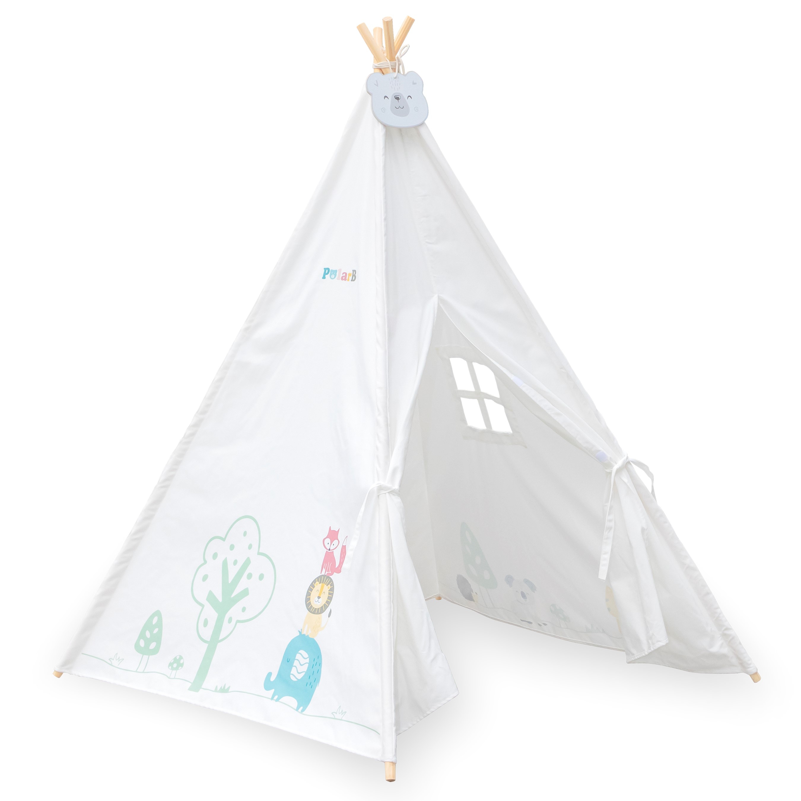 Viga Toys Dřevěný stan Teepee Viga PolarB