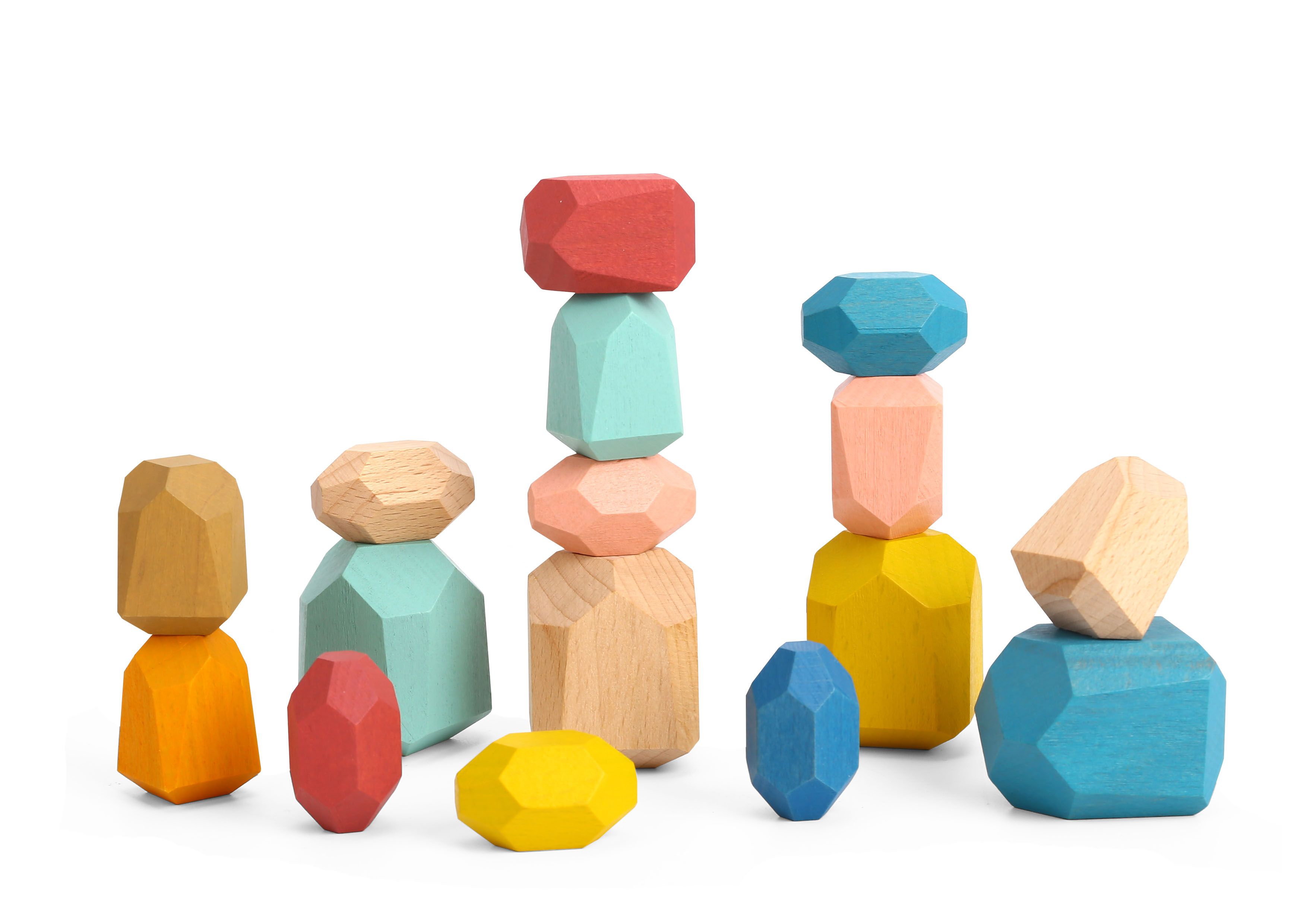 Tooky Toy Balanční Montessori oblázky Tooky