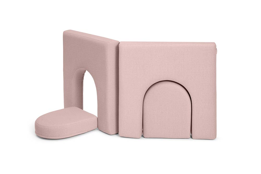 Brána s dveřmi k pěnovému domácímu hřišti SHAPPY ORIGINAL více barev Barva: Soft Pink