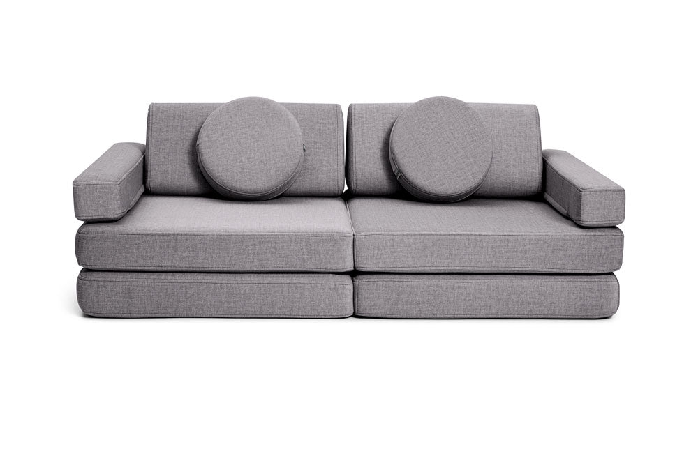 Rozkládací malá dětská pěnová pohovka a bunker SHAPPY PLAY SOFA ORIGINAL MINI více barev Barva: Dark Grey