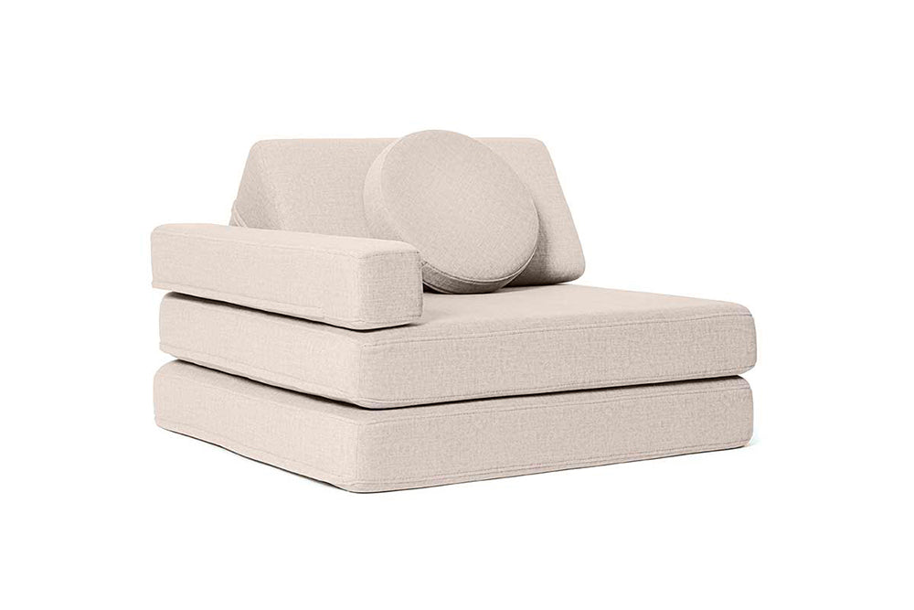 Dětské rozkládací pěnové křeslo a bunker SHAPPY ORIGINAL více barev Barva: Soft Beige