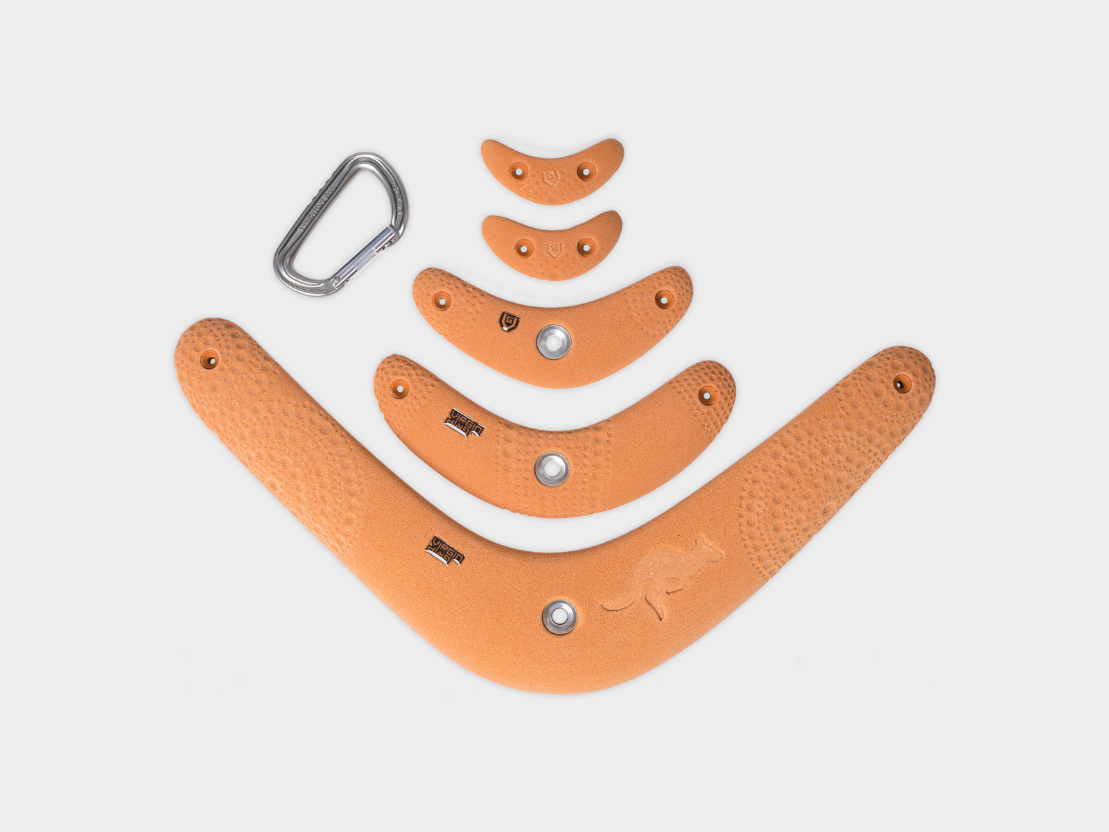 Sada lezeckých chytů BLOCKids - bumerangy