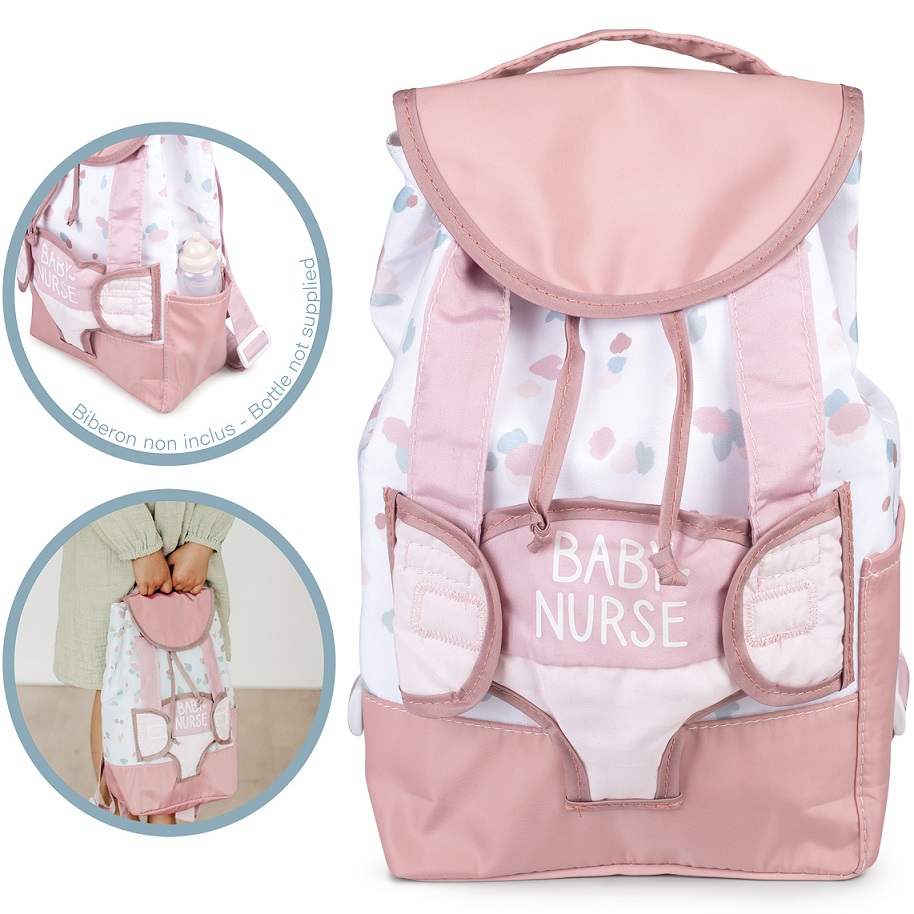 Batoh SMOBY Baby Nurse Nosítko a batoh pro panenku