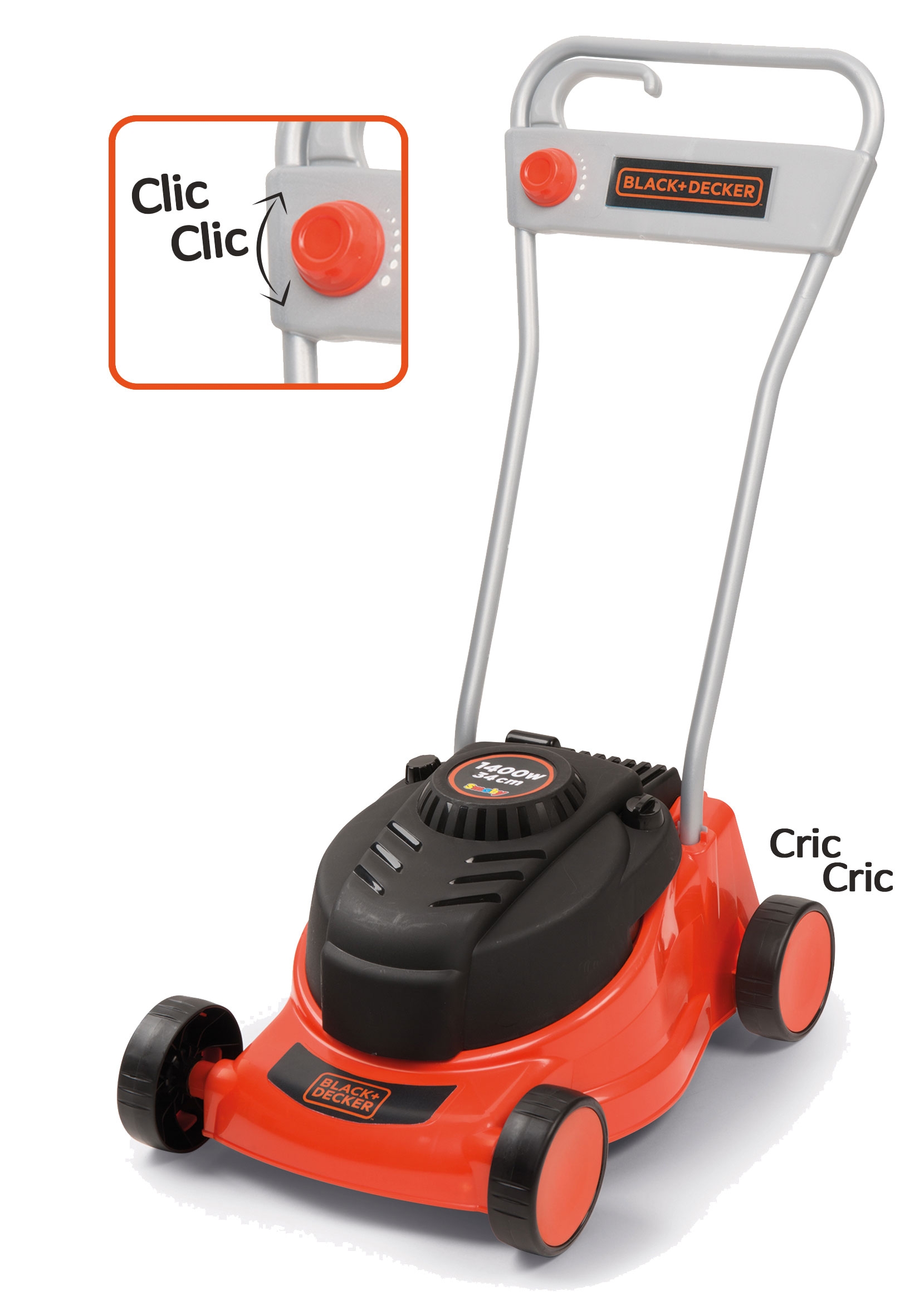 Smoby Sekačka na trávu Smoby, oranžová