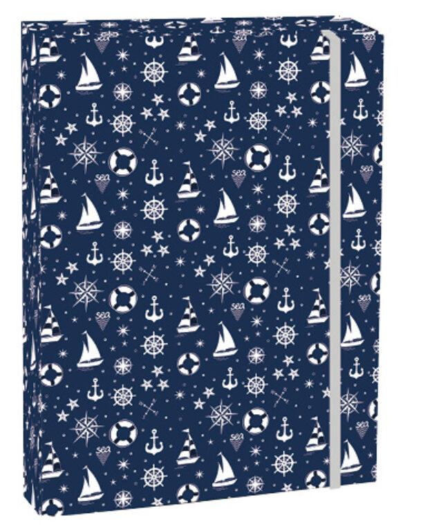 Stil Box na sešity s klopou A4 Marine