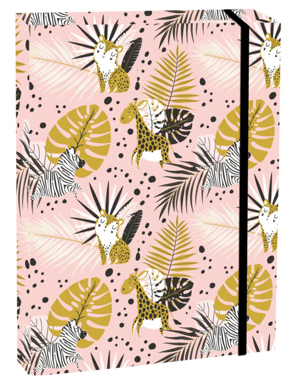 Stil Box na sešity s klopou A4 Tropical