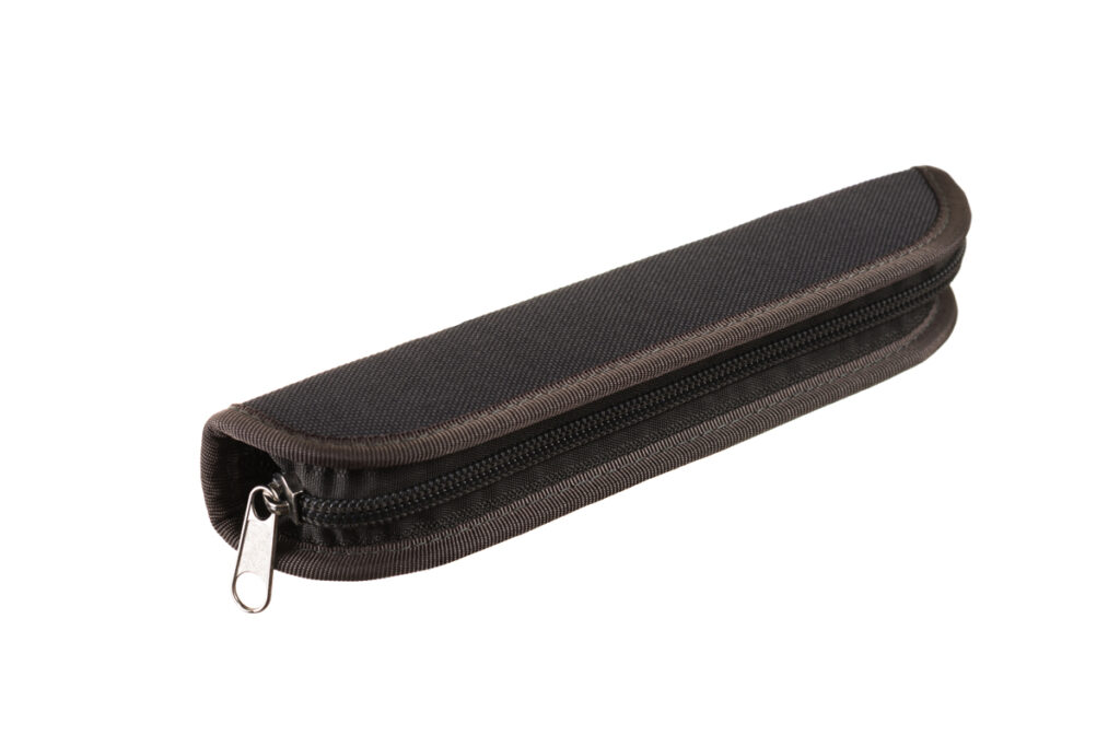 Stil Pouzdro jednobarevné S - 2 gumičky černá antracit