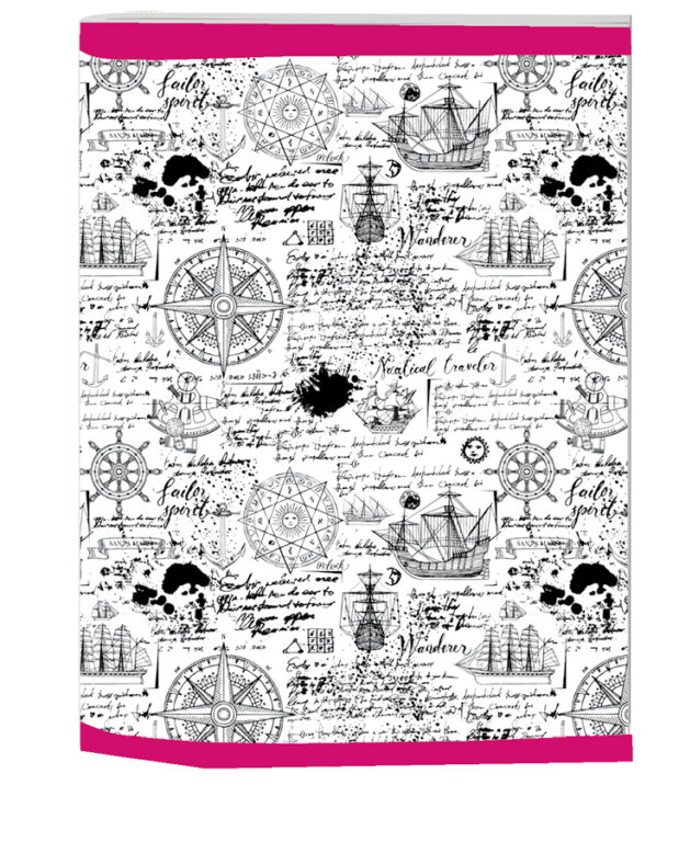 Stil Sešit A4 Trend čtverečkovaný Lodě