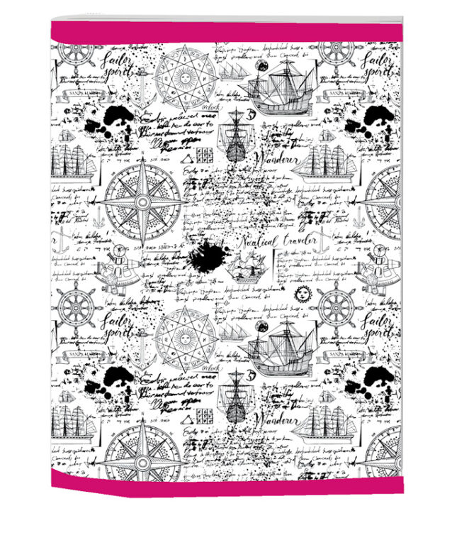 Stil Sešit A5 Trend čtverečkovaný Lodě