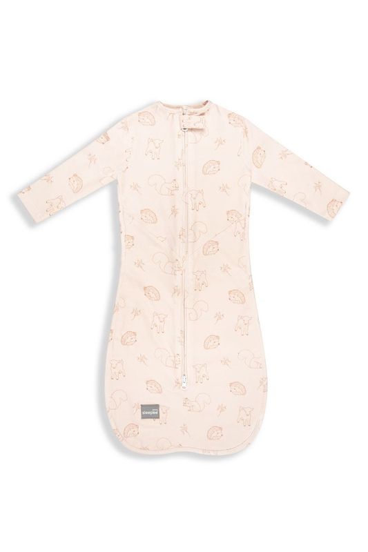 Spací pytel pro miminko Sleepee Third Step Swaddle Vintage Animals Cream