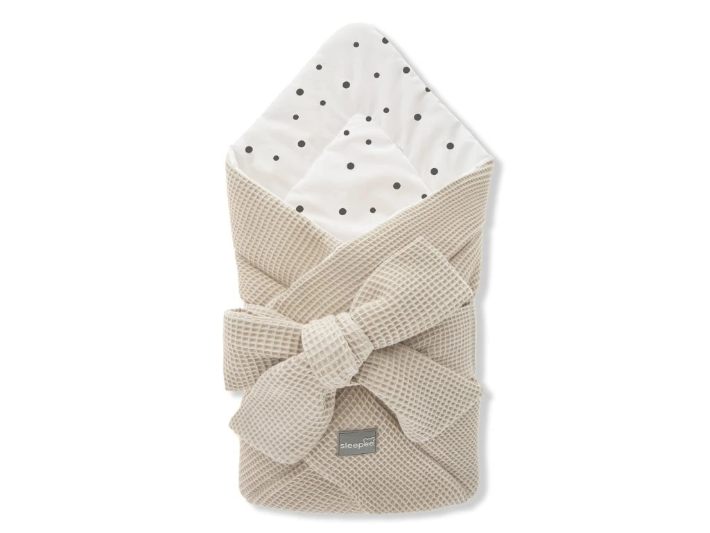 Bavlněná zavinovačka Sleepee Cotton písková