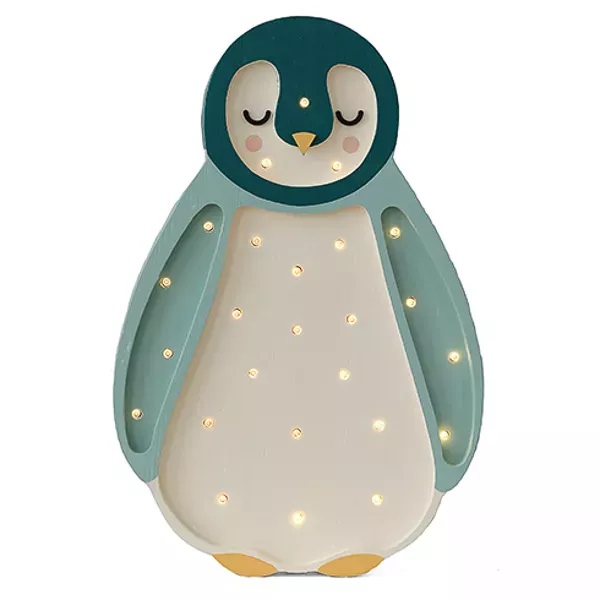 Little Lights Lampa Baby Penguin Varianty Little Lights: Tyrkysový