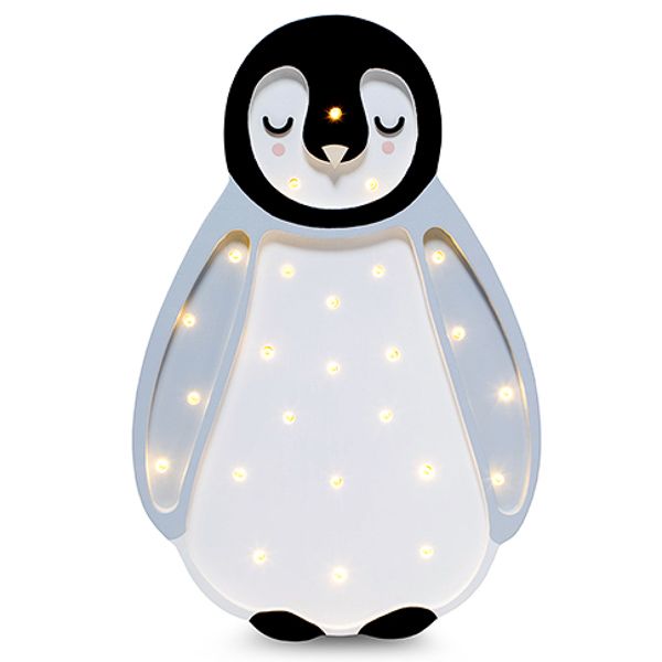 Little Lights Lampa Baby Penguin Varianty Little Lights: Světle šedý