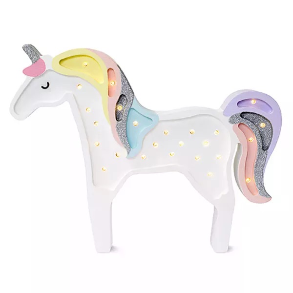 Little Lights Lampa Unicorn Varianty Little Lights: Magická duha