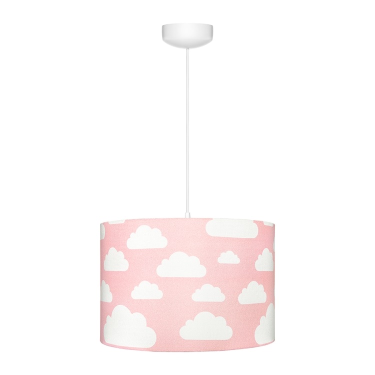 Lamps and Company Stropní svítidlo s motivem obláčků - růžové Barva: Bílá