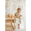 Dětská dřevěná rostoucí učící věž Scandy: šedá
