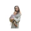 Kinder Hop Rostoucí ergonomické nosítko Multi Soft Little Herringbone Pastel Rose 100% bavlna, žakár2