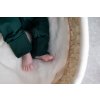 Moniel Dětský rostoucí teplákový overal Dinosaur Basic Dark Green