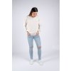 Krátká kojící mikina Moniel Basic Light Beige 453