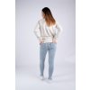 Krátká kojící mikina Moniel Basic Light Beige 457