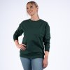 Dámská krátká mikina Basic Dark Green