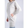 Dlouhá kojící mikina Moniel Basic Light Beige 447