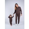 Matchy tepláková souprava Moniel Basic Chocolate 244