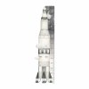 Samolepící dětský nástěnný metr Raketa Kosmos