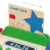 Dřevěná pokladna s příslušenstvím Montessori skener Viga Toys
