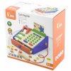 Dřevěná pokladna s příslušenstvím Montessori skener Viga Toys