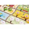 Dřevěná Montessori tabule Zvířátka a abeceda Tooky