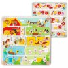 Dřevěná Montessori tabule Zvířátka a abeceda Tooky