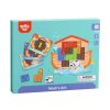 TOOKY TOY Magnetické puzzle Montessori Logické puzzle Tetris Noemova archa 26 ks.