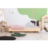 Dětská postel z masivního dřeva v přírodní barvě Kiki 7