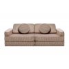 Rozkládací dětská pěnová pohovka a bunker SHAPPY PLAY SOFA CORDUROY více barev