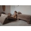 Rozkládací dětská pěnová pohovka a bunker SHAPPY PLAY SOFA CORDUROY více barev