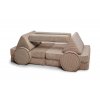 Rozkládací dětská pěnová pohovka a bunker SHAPPY PLAY SOFA CORDUROY více barev