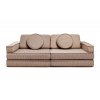Rozkládací dětská pěnová pohovka a bunker SHAPPY PLAY SOFA CORDUROY více barev