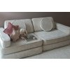 Rozkládací dětská pěnová pohovka a bunker SHAPPY PLAY SOFA CORDUROY více barev