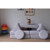 Rozkládací dětská pěnová pohovka a bunker SHAPPY PLAY SOFA ORIGINAL více barev